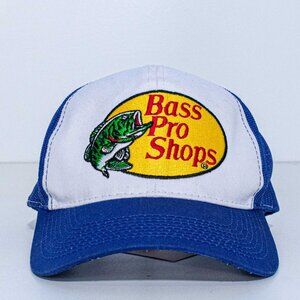 Bass Pro Shops Mesh Trucker Hat Y2K Streetwear Skate Outdoor